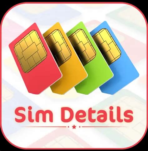 SIM Details 